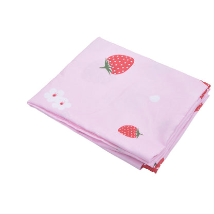 Strawberry Window Curtain Filter Light Pink Shading Curtain Cloth for Living Room Bedroom V1294-YM0523-3117210254211