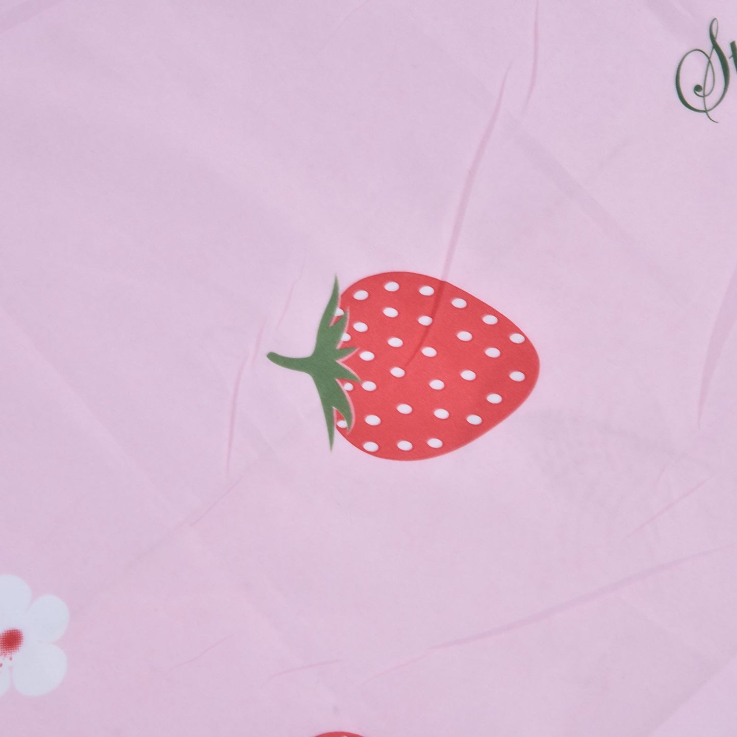 Strawberry Window Curtain Filter Light Pink Shading Curtain Cloth for Living Room Bedroom V1294-YM0523-3117210254211