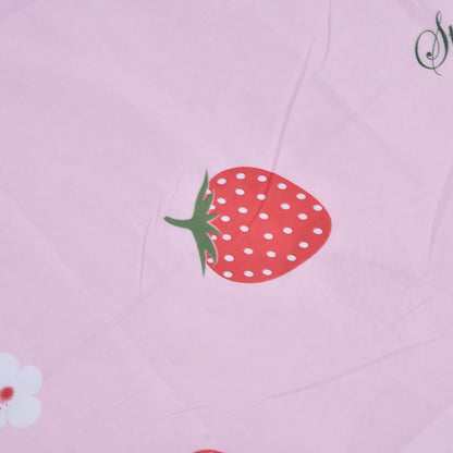 Strawberry Window Curtain Filter Light Pink Shading Curtain Cloth for Living Room Bedroom V1294-YM0523-3117210254211