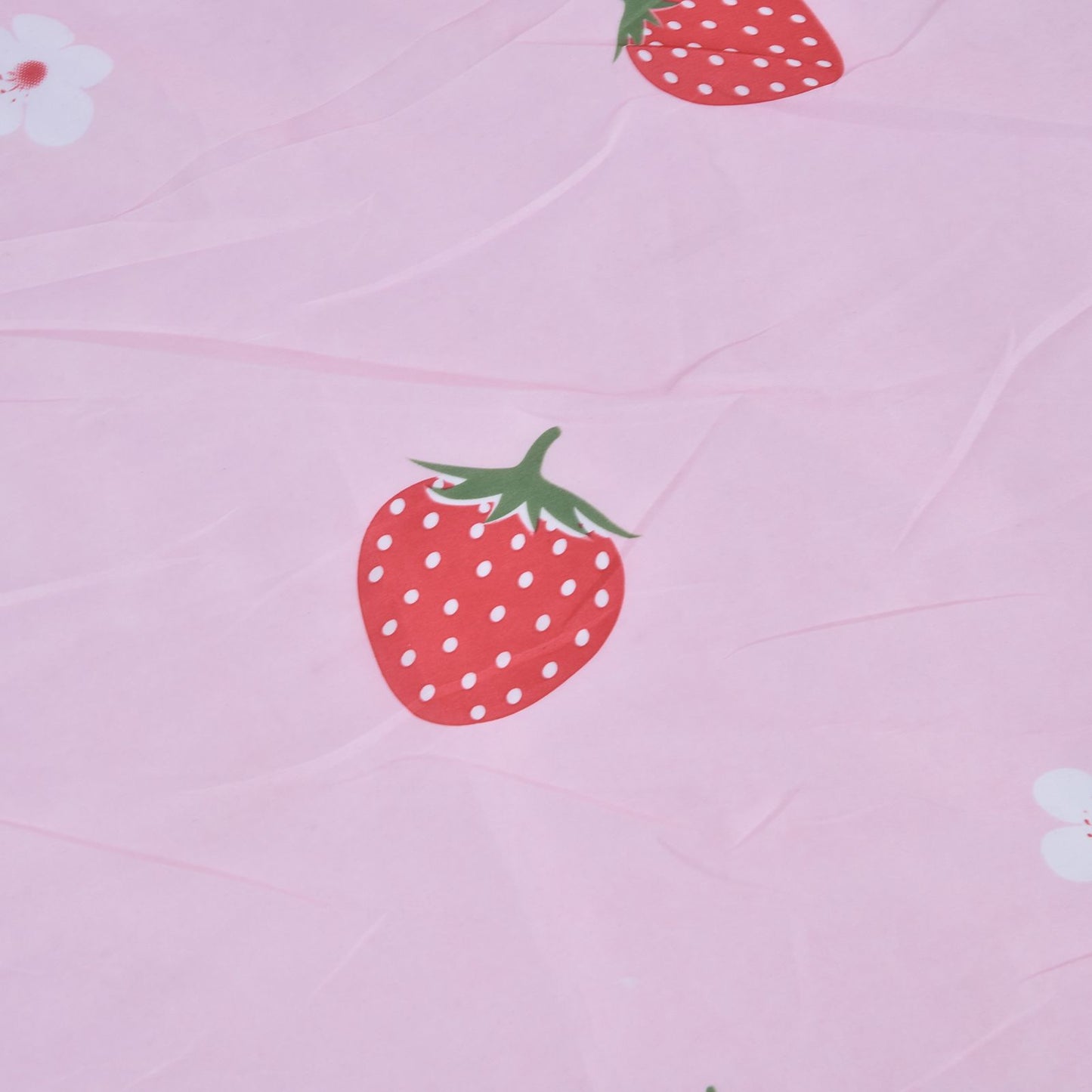 Strawberry Window Curtain Filter Light Pink Shading Curtain Cloth for Living Room Bedroom V1294-YM0523-3117210254211