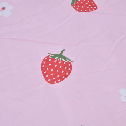 Strawberry Window Curtain Filter Light Pink Shading Curtain Cloth for Living Room Bedroom V1294-YM0523-3117210254211