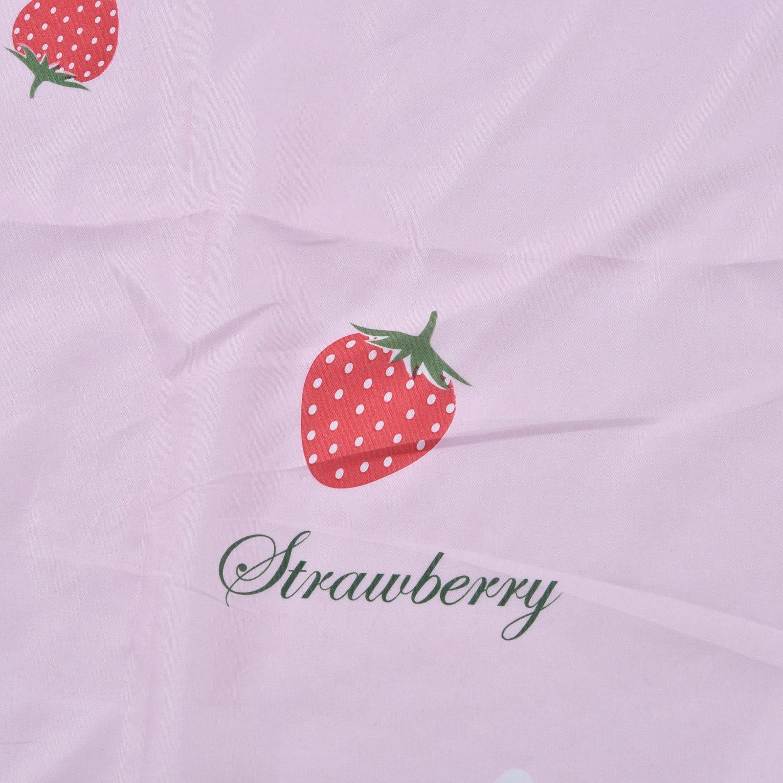 Strawberry Window Curtain Filter Light Pink Shading Curtain Cloth for Living Room Bedroom V1294-YM0523-3117210254211
