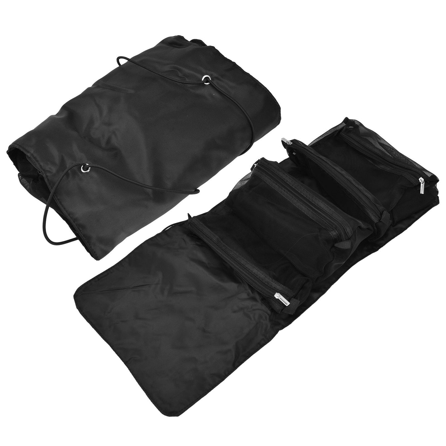 Makeup Travel Bag Foldable Portable Large Capacity Waterproof Wide Application Durable Nylon Travel Cosmetic V1294-YM0523-3117210254311