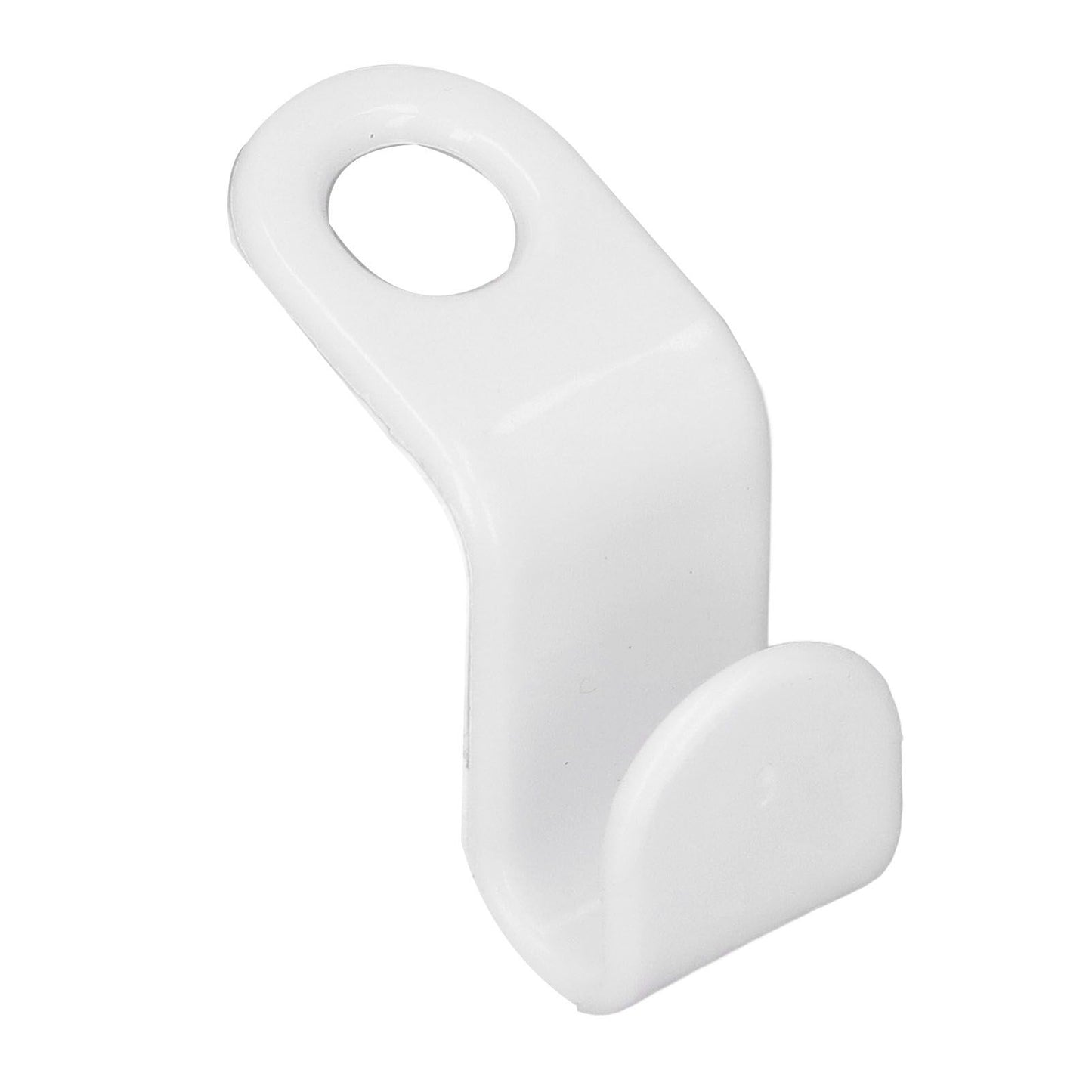 50Pcs Clothes Hanger Hook Strong Odorless Light Weight White Thickened Hanger Connection Hook V1294-YM0523-3117210254511