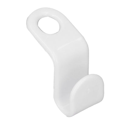 50Pcs Clothes Hanger Hook Strong Odorless Light Weight White Thickened Hanger Connection Hook V1294-YM0523-3117210254511