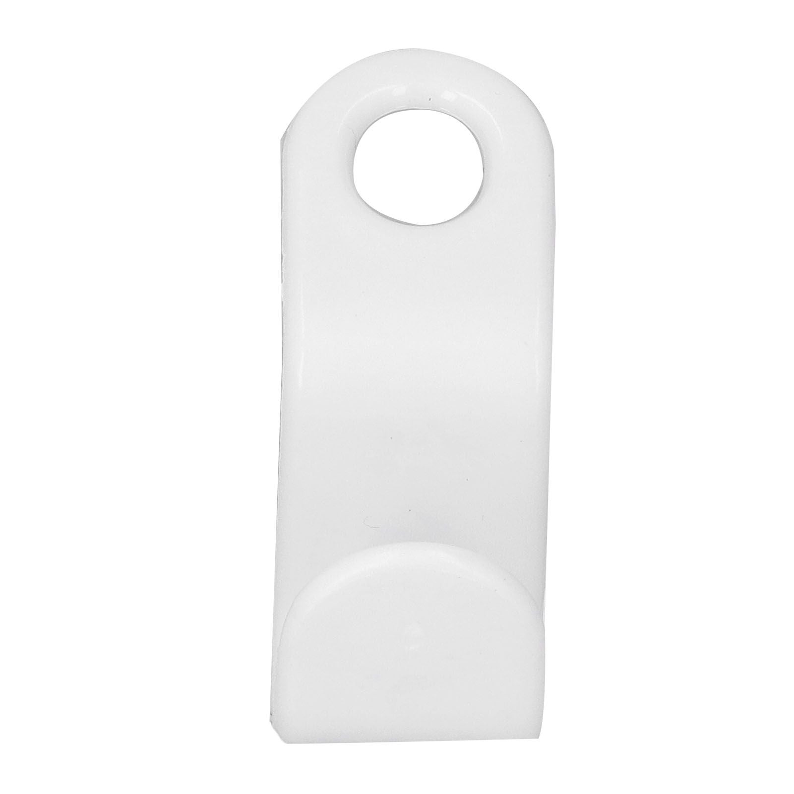 50Pcs Clothes Hanger Hook Strong Odorless Light Weight White Thickened Hanger Connection Hook V1294-YM0523-3117210254511