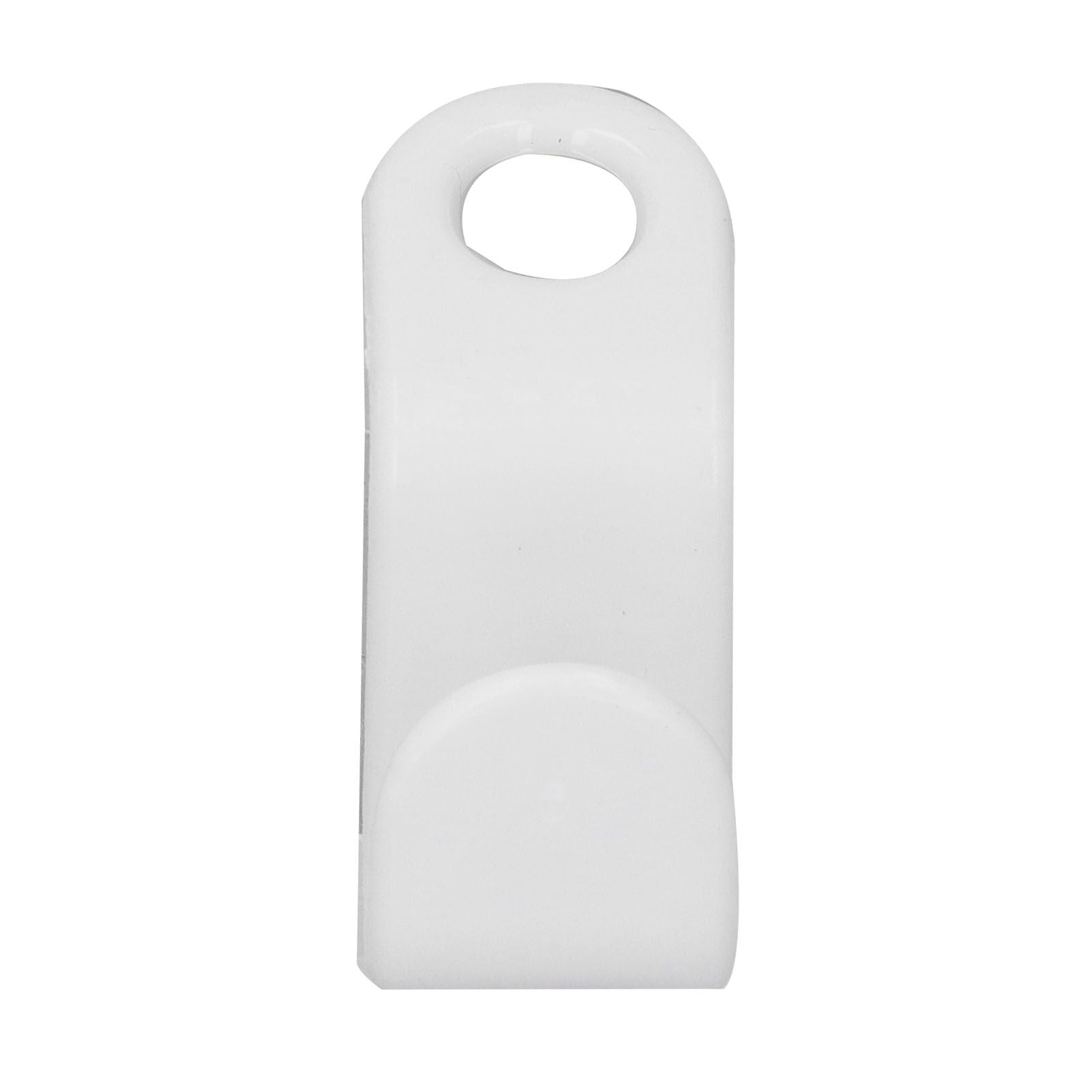 50Pcs Clothes Hanger Hook Strong Odorless Light Weight White Thickened Hanger Connection Hook V1294-YM0523-3117210254511