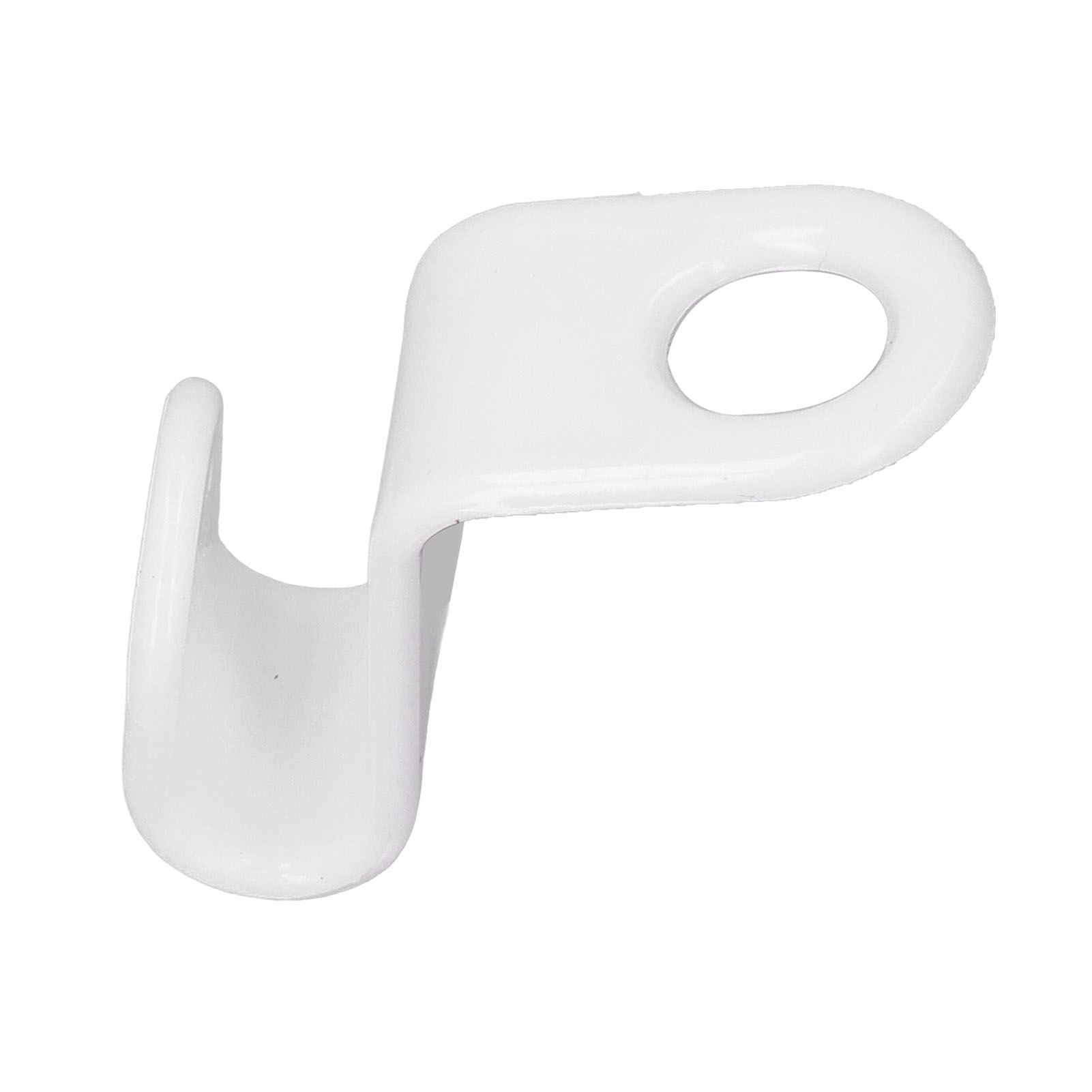 50Pcs Clothes Hanger Hook Strong Odorless Light Weight White Thickened Hanger Connection Hook V1294-YM0523-3117210254511