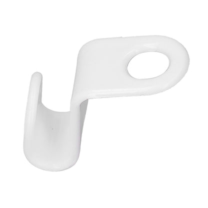 50Pcs Clothes Hanger Hook Strong Odorless Light Weight White Thickened Hanger Connection Hook V1294-YM0523-3117210254511
