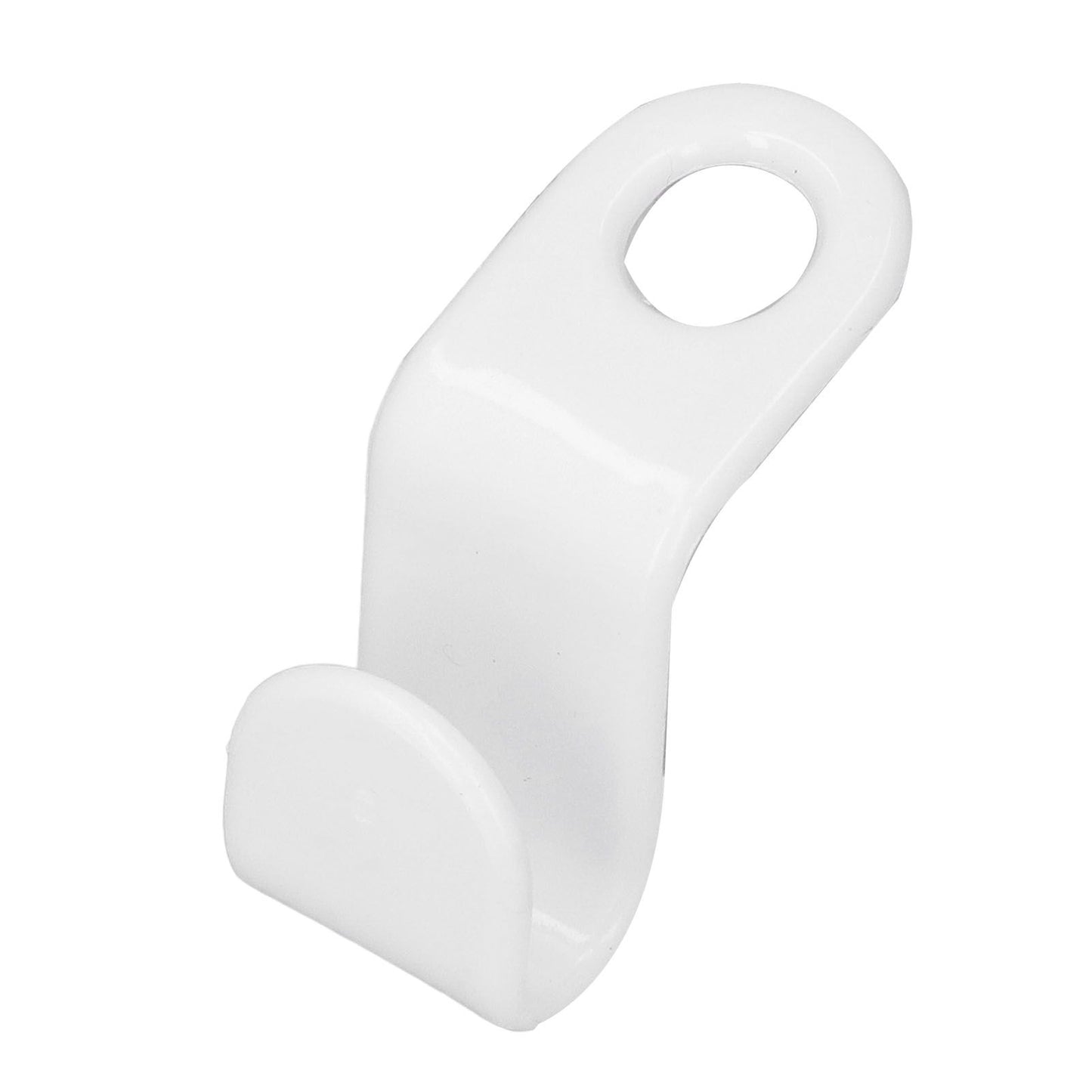 50Pcs Clothes Hanger Hook Strong Odorless Light Weight White Thickened Hanger Connection Hook V1294-YM0523-3117210254511