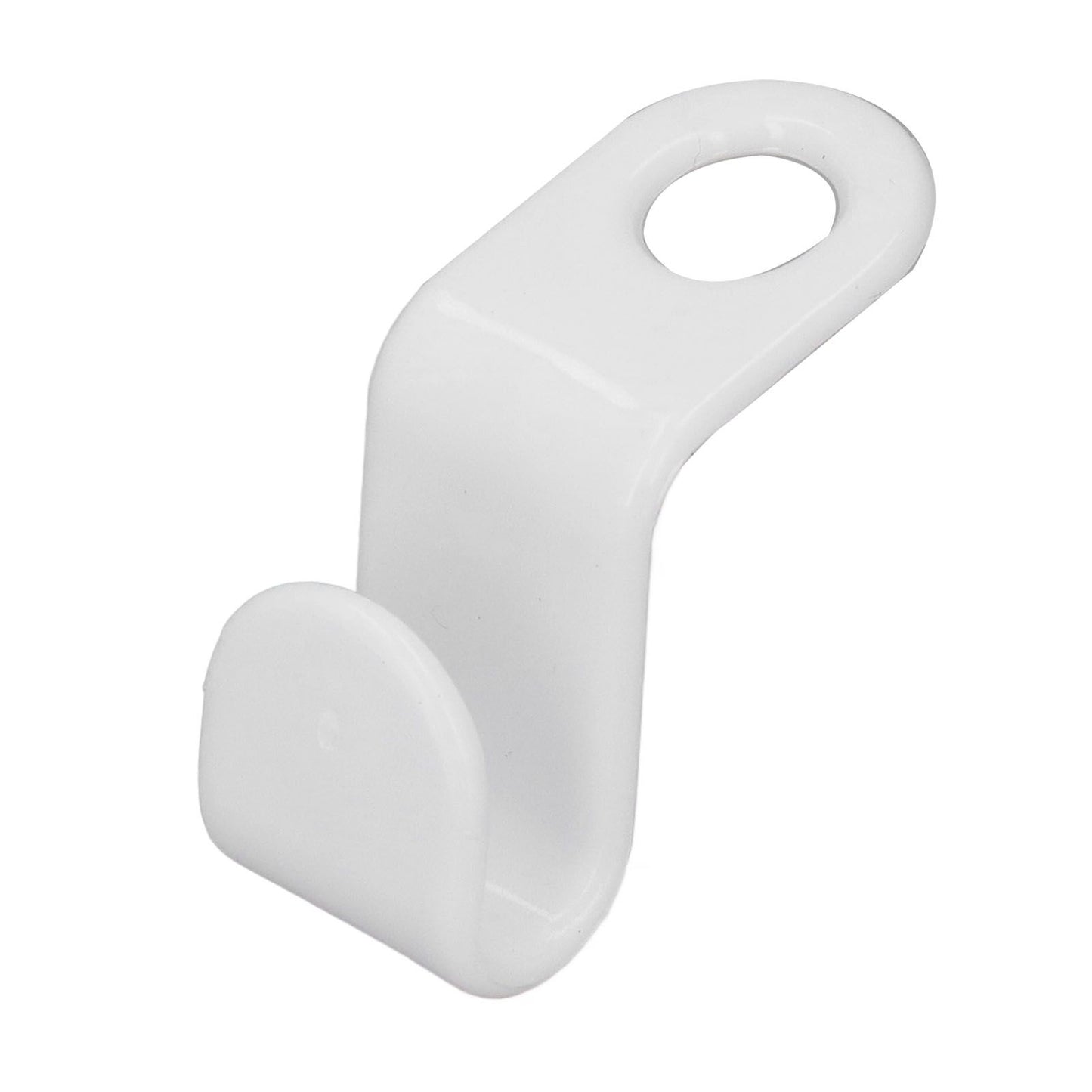 50Pcs Clothes Hanger Hook Strong Odorless Light Weight White Thickened Hanger Connection Hook V1294-YM0523-3117210254511