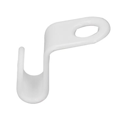 50Pcs Clothes Hanger Hook Strong Odorless Light Weight White Thickened Hanger Connection Hook V1294-YM0523-3117210254511