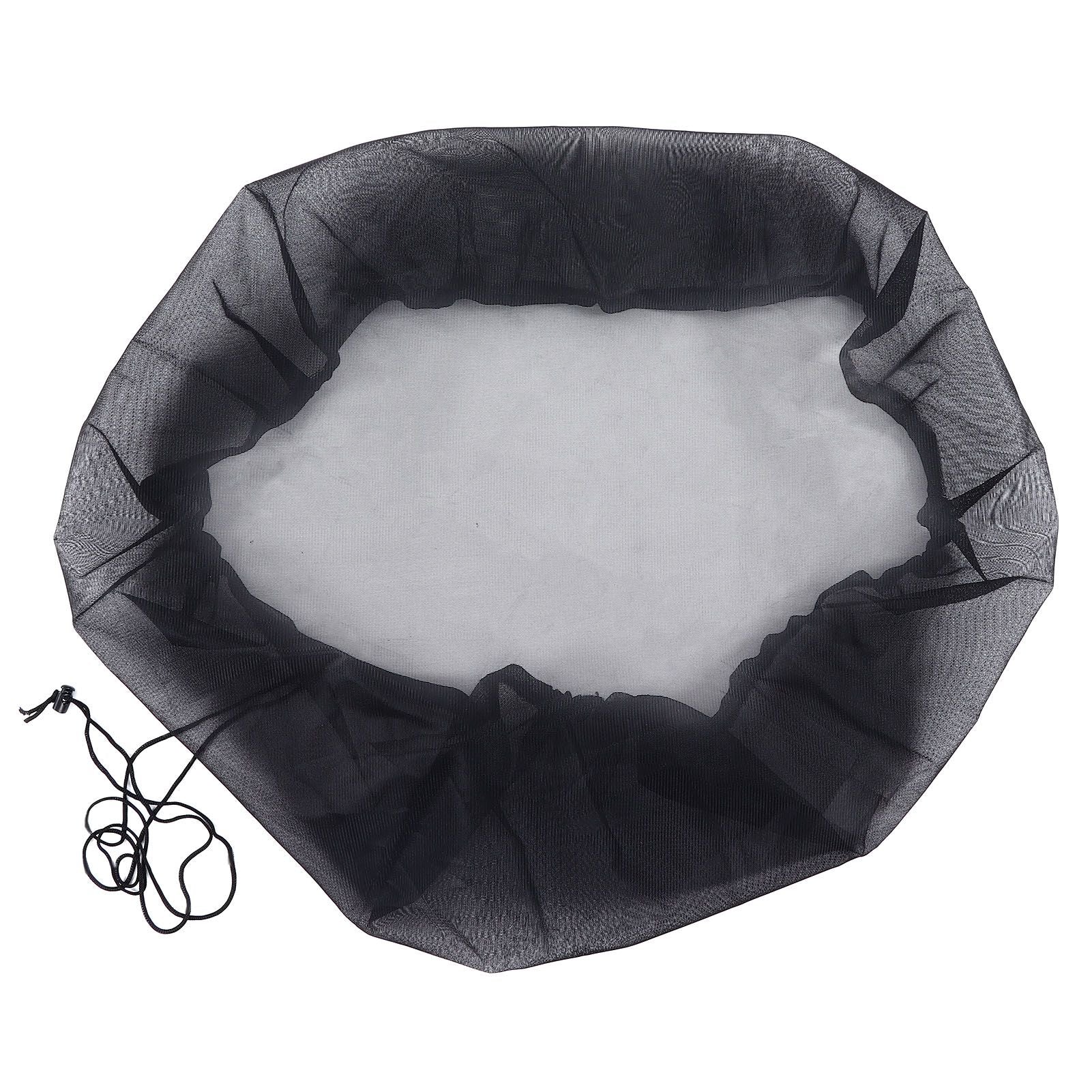 Rain Barrel Mesh Cover Outdoor Water Collection Bucket Protector Screen Netting for Garden V1294-YM0523-3117210255411