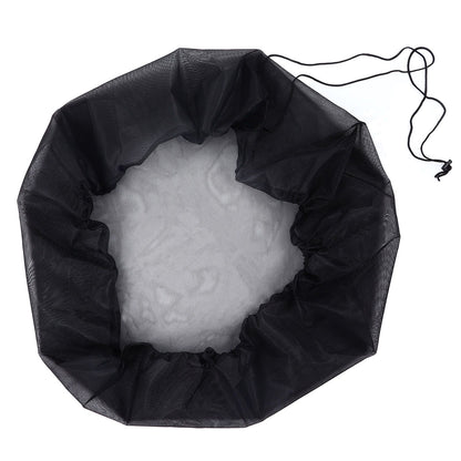 Rain Barrel Mesh Cover Outdoor Water Collection Bucket Protector Screen Netting for Garden V1294-YM0523-3117210255411