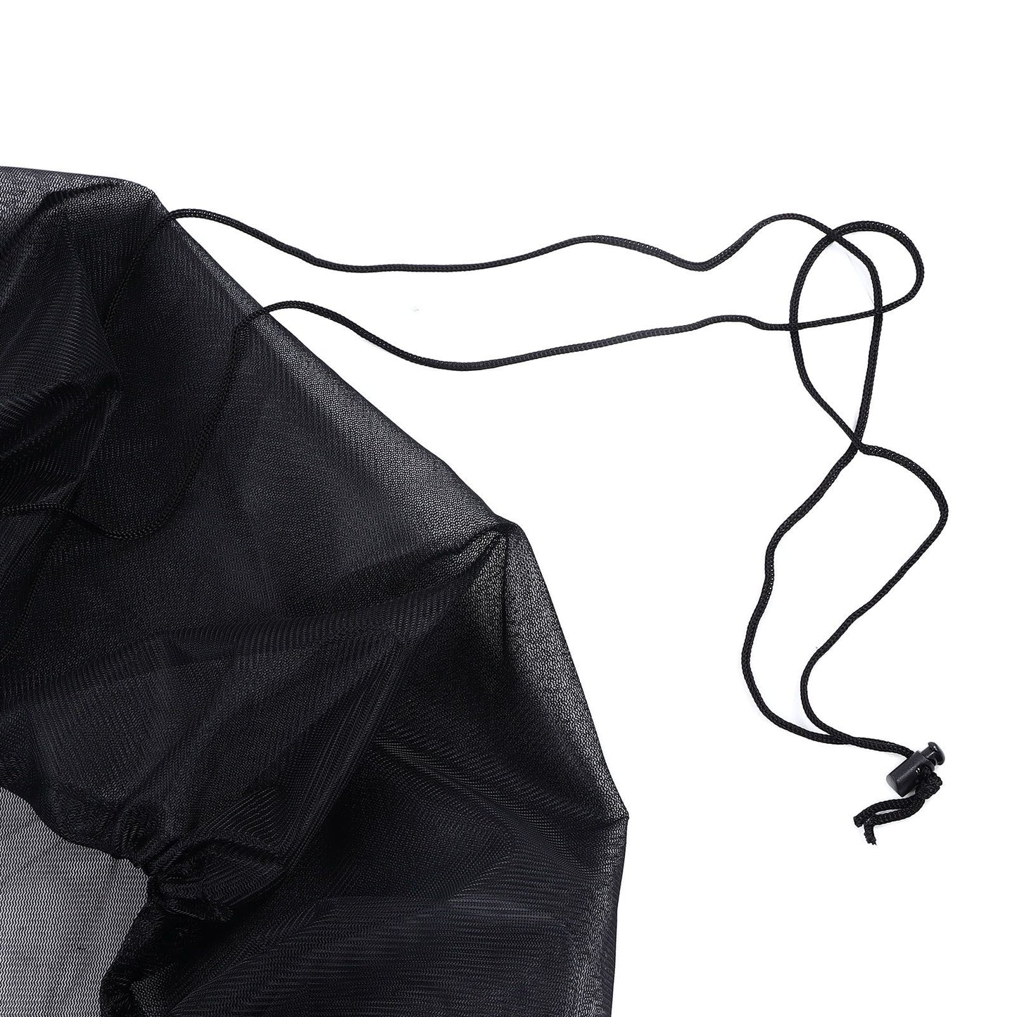 Rain Barrel Mesh Cover Outdoor Water Collection Bucket Protector Screen Netting for Garden V1294-YM0523-3117210255411