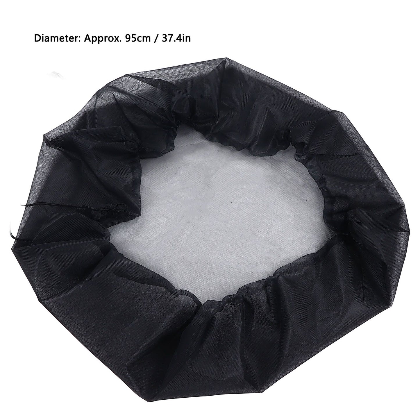 Rain Barrel Mesh Cover Outdoor Water Collection Bucket Protector Screen Netting for Garden V1294-YM0523-3117210255411