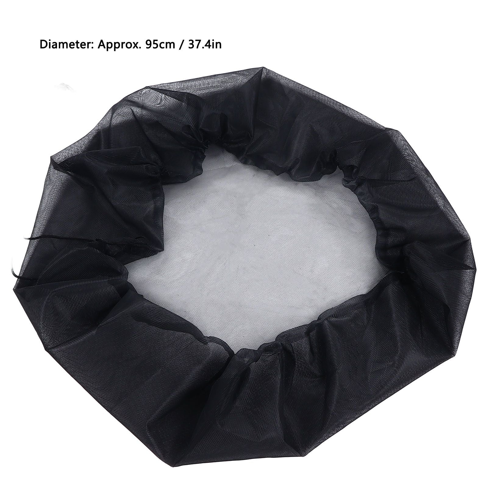 Rain Barrel Mesh Cover Outdoor Water Collection Bucket Protector Screen Netting for Garden V1294-YM0523-3117210255411