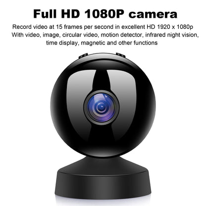 Wireless Security Camera Multifunctional Night Vision 1080P HD WiFi Mini Camera for Home Office V1294-YM0523-3117220000311