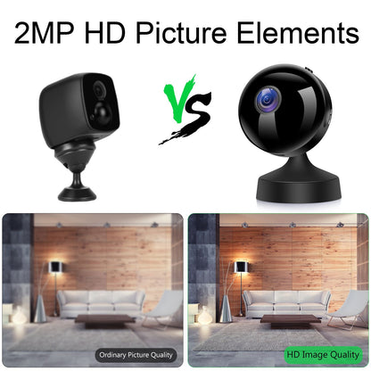 Wireless Security Camera Multifunctional Night Vision 1080P HD WiFi Mini Camera for Home Office V1294-YM0523-3117220000311