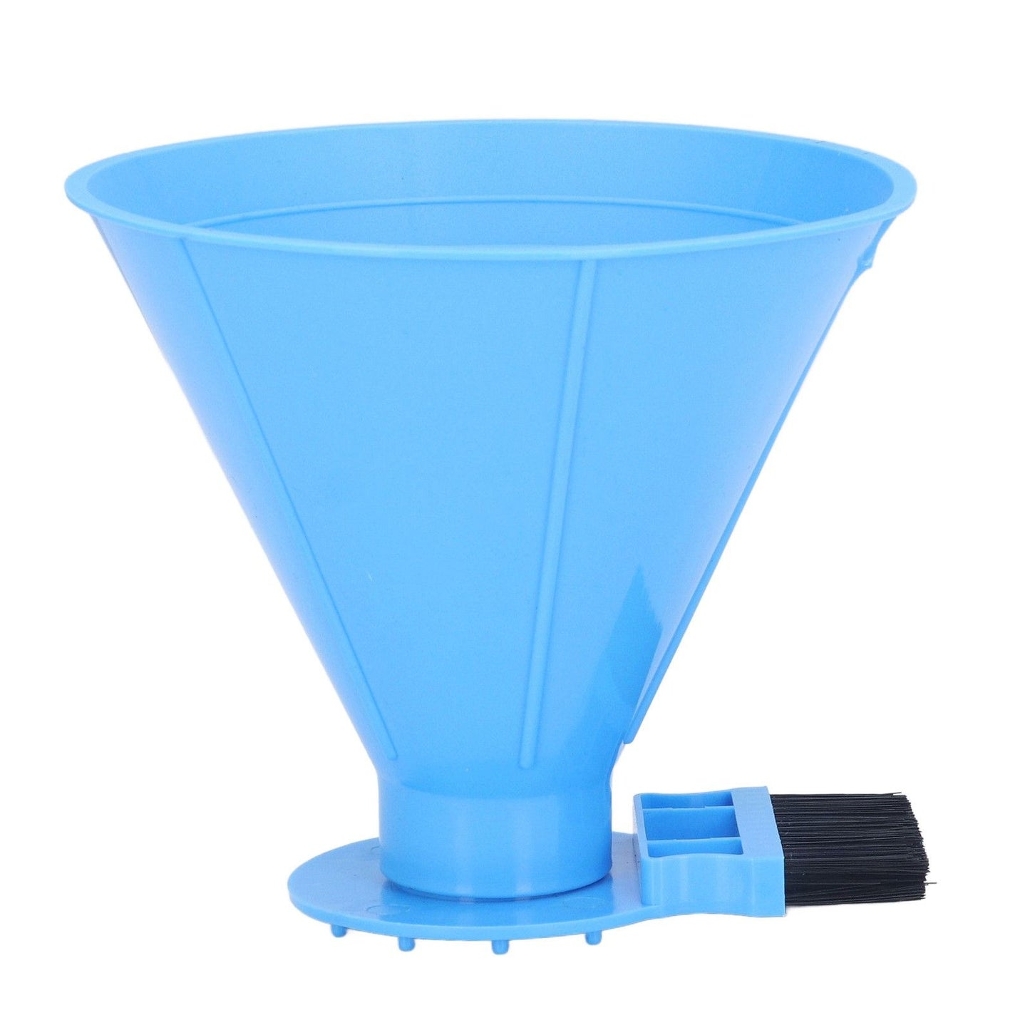 Ice Scraper Plastic Cone Multi Functional Funnel Snow Remover with Brush for Car Windshield V1294-YM0523-3117220000711