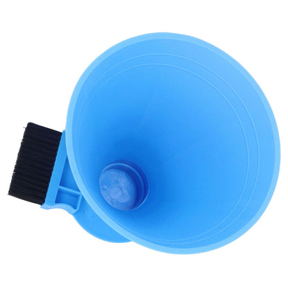Ice Scraper Plastic Cone Multi Functional Funnel Snow Remover with Brush for Car Windshield V1294-YM0523-3117220000711