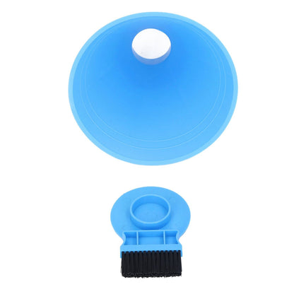 Ice Scraper Plastic Cone Multi Functional Funnel Snow Remover with Brush for Car Windshield V1294-YM0523-3117220000711