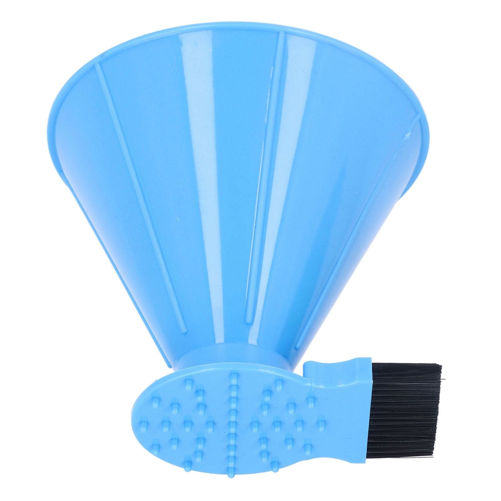 Ice Scraper Plastic Cone Multi Functional Funnel Snow Remover with Brush for Car Windshield V1294-YM0523-3117220000711