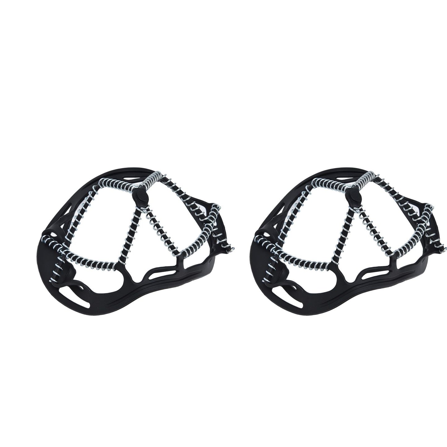 2Pcs Walk Traction Cleats Prevent Slipping High Tension Spring Crampons for Hiking Jogging Hunting V1294-YM0523-3117220000911