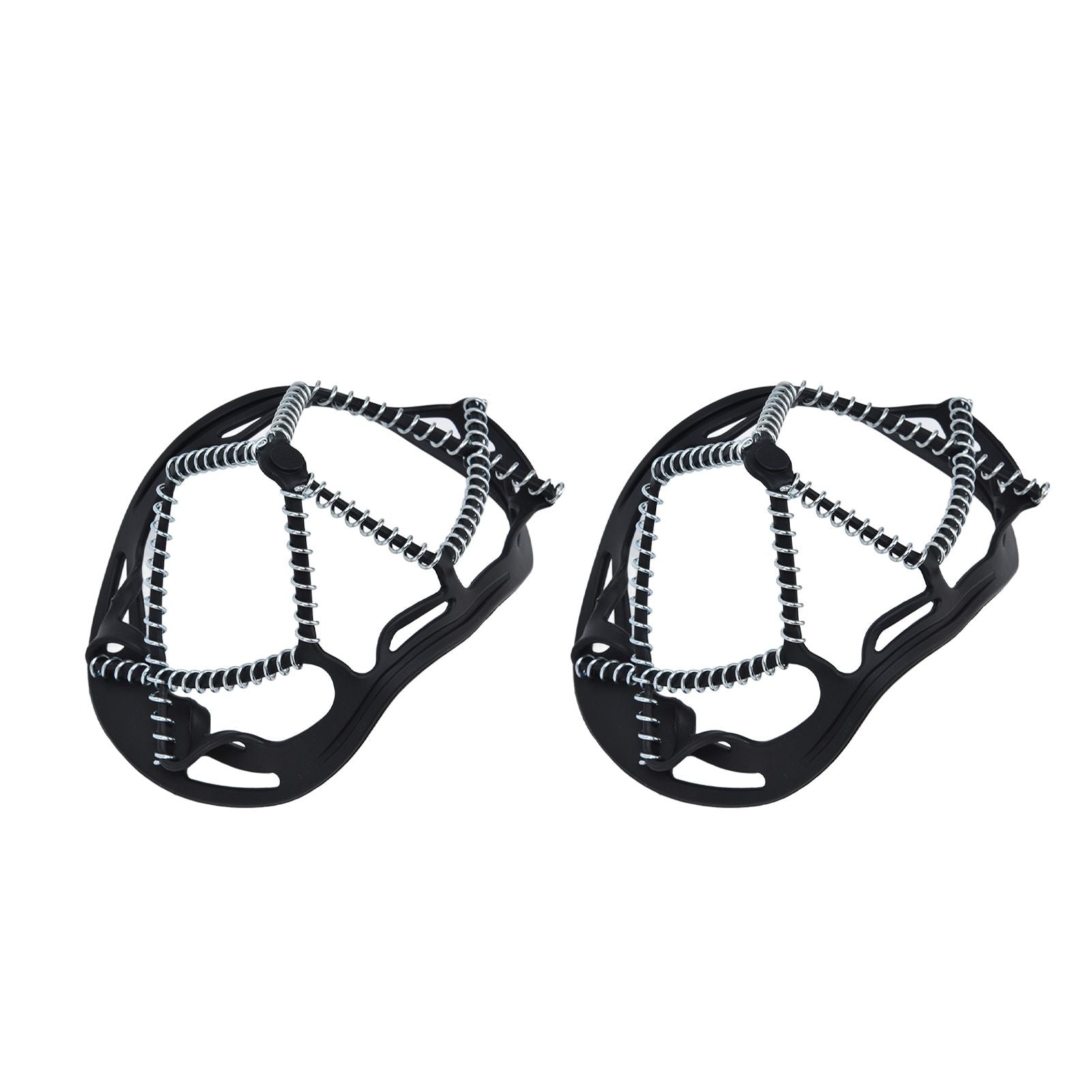 2Pcs Walk Traction Cleats Prevent Slipping High Tension Spring Crampons for Hiking Jogging Hunting V1294-YM0523-3117220000911