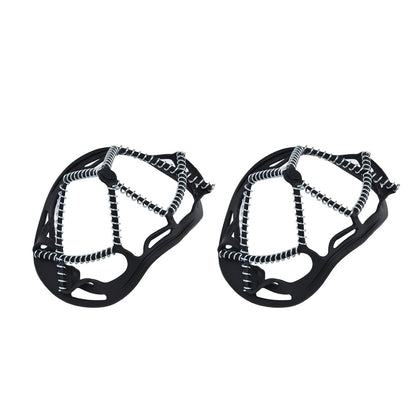 2Pcs Walk Traction Cleats Prevent Slipping High Tension Spring Crampons for Hiking Jogging Hunting V1294-YM0523-3117220000911