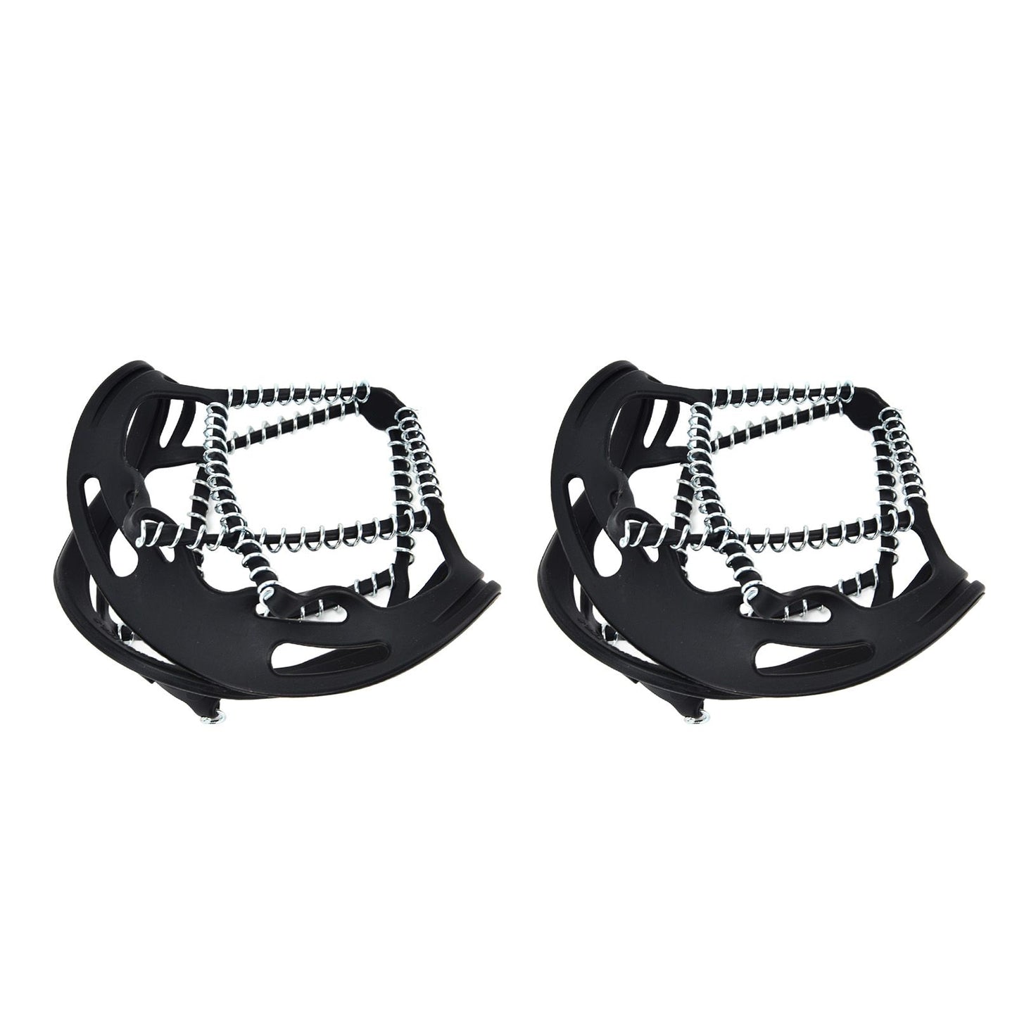 2Pcs Walk Traction Cleats Prevent Slipping High Tension Spring Crampons for Hiking Jogging Hunting V1294-YM0523-3117220000911