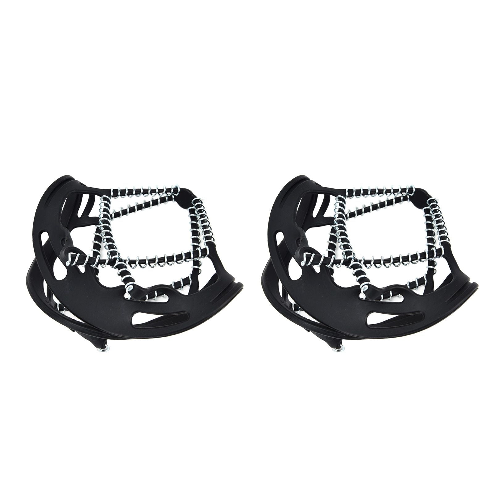 2Pcs Walk Traction Cleats Prevent Slipping High Tension Spring Crampons for Hiking Jogging Hunting V1294-YM0523-3117220000911