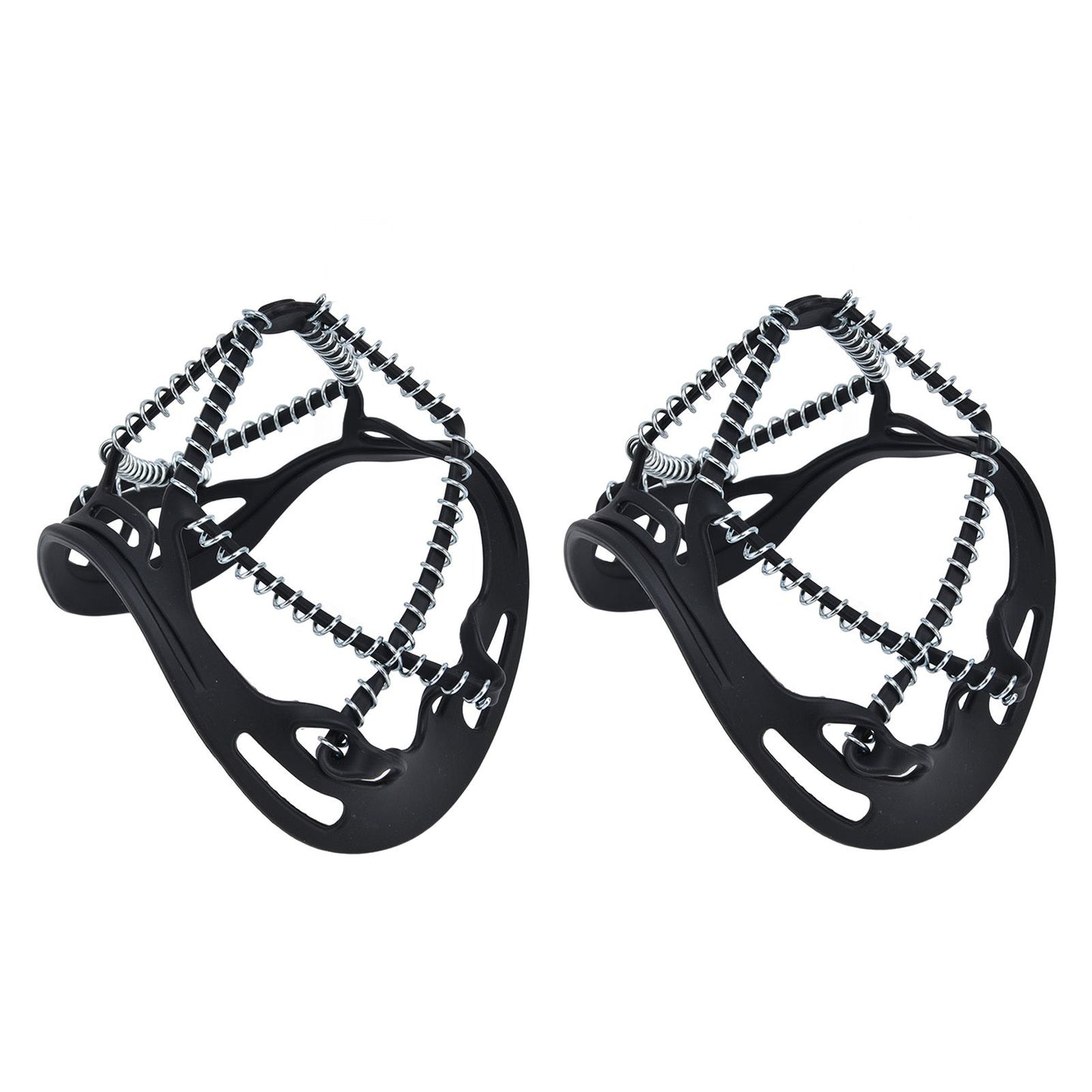 2Pcs Walk Traction Cleats Prevent Slipping High Tension Spring Crampons for Hiking Jogging Hunting V1294-YM0523-3117220000911