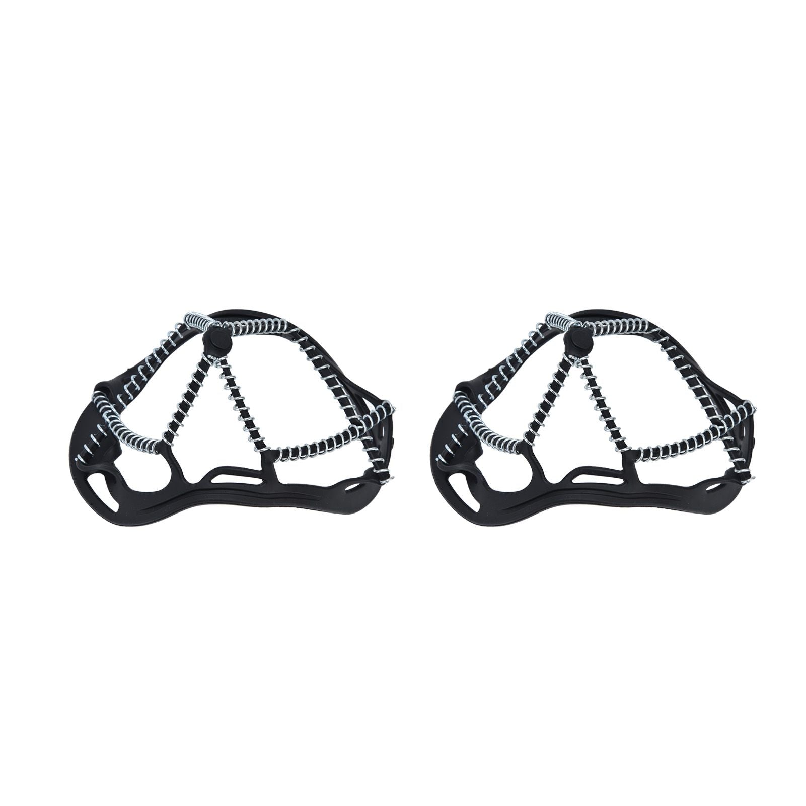 2Pcs Walk Traction Cleats Prevent Slipping High Tension Spring Crampons for Hiking Jogging Hunting V1294-YM0523-3117220000911