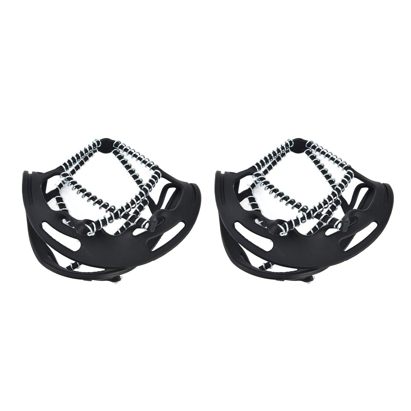 2Pcs Walk Traction Cleats Prevent Slipping High Tension Spring Crampons for Hiking Jogging Hunting V1294-YM0523-3117220000911