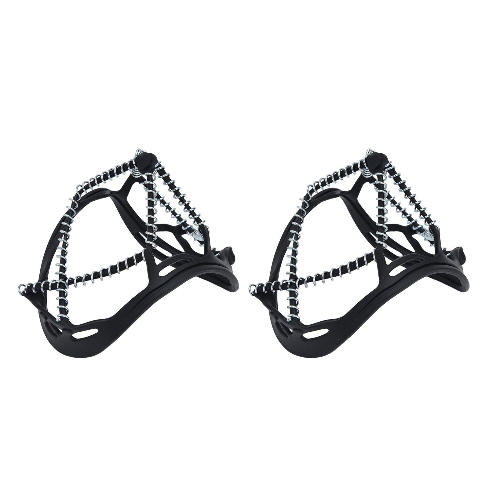 2Pcs Walk Traction Cleats Prevent Slipping High Tension Spring Crampons for Hiking Jogging Hunting V1294-YM0523-3117220000911