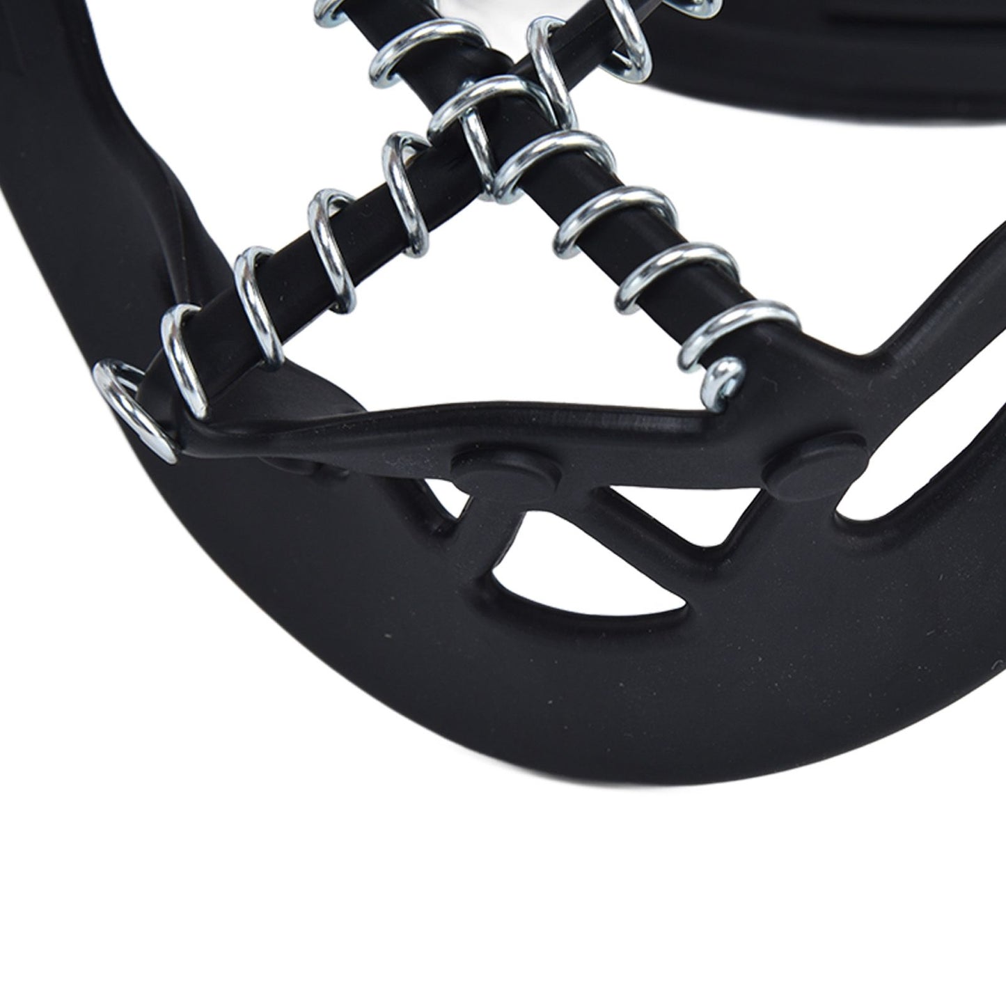 2Pcs Walk Traction Cleats Prevent Slipping High Tension Spring Crampons for Hiking Jogging Hunting V1294-YM0523-3117220000911