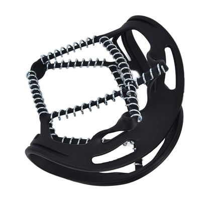 2Pcs Walk Traction Cleats Prevent Slipping High Tension Spring Crampons for Hiking Jogging Hunting V1294-YM0523-3117220000911