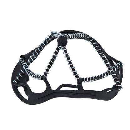 2Pcs Walk Traction Cleats Prevent Slipping High Tension Spring Crampons for Hiking Jogging Hunting V1294-YM0523-3117220000911