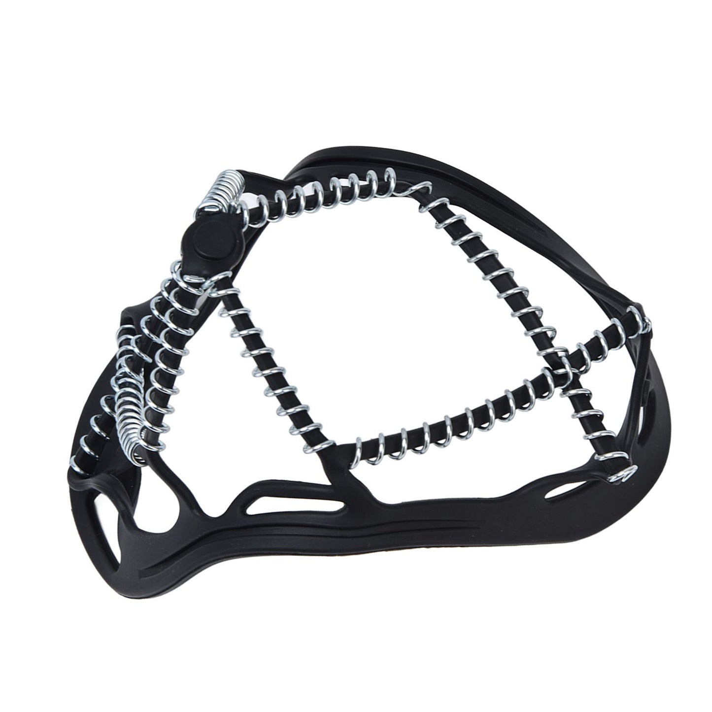 2Pcs Walk Traction Cleats Prevent Slipping High Tension Spring Crampons for Hiking Jogging Hunting V1294-YM0523-3117220000911