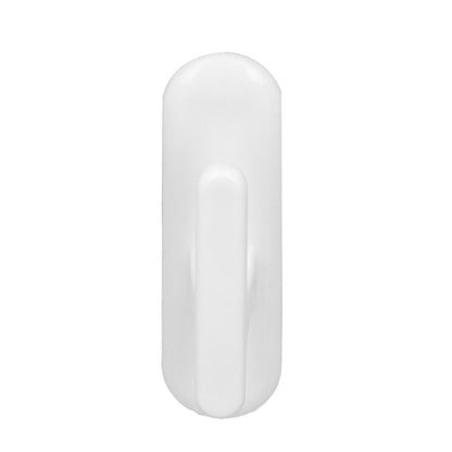 8Pcs Wall Self Adhesive Curtain Hooks White Reusable Plastic Curtain Buckles with Wall Hook for Apartment V1294-YM0523-3117220001011