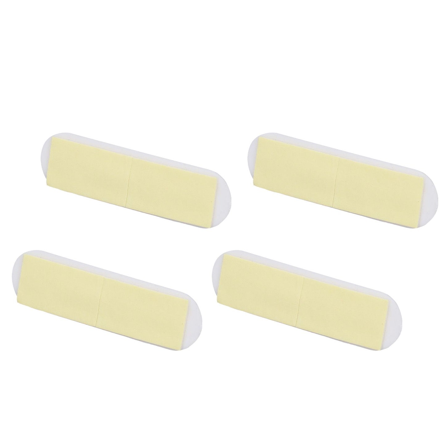 8Pcs Wall Self Adhesive Curtain Hooks White Reusable Plastic Curtain Buckles with Wall Hook for Apartment V1294-YM0523-3117220001011