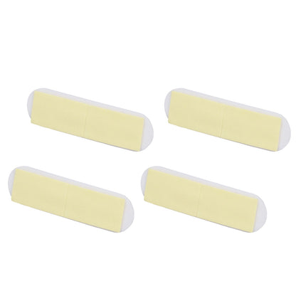 8Pcs Wall Self Adhesive Curtain Hooks White Reusable Plastic Curtain Buckles with Wall Hook for Apartment V1294-YM0523-3117220001011