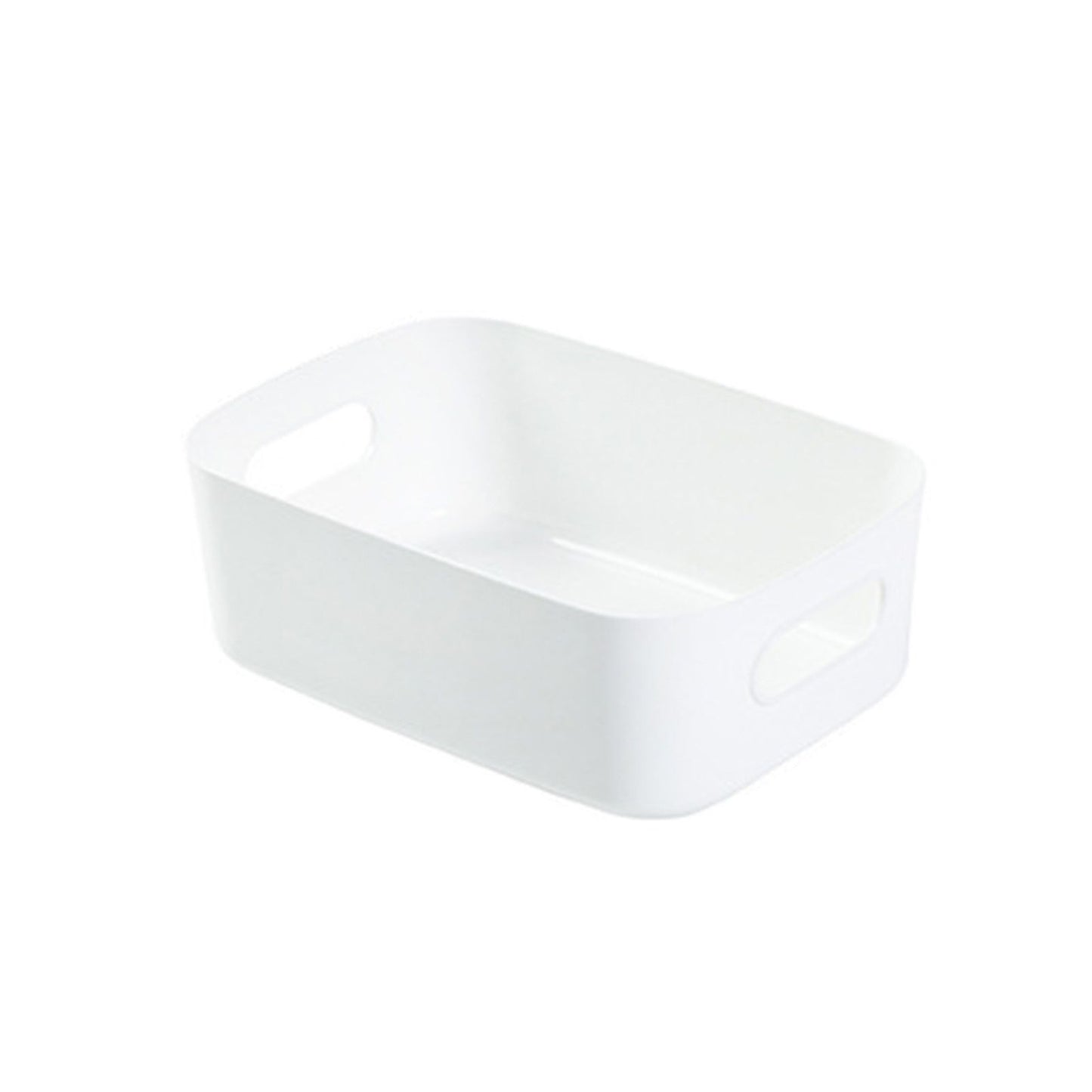 Desktop Storage Basket PP Cosmetic Storages Box Desktops Sundries Organizer with Handle for HouseholdSmall V1294-YM0523-3117220001911