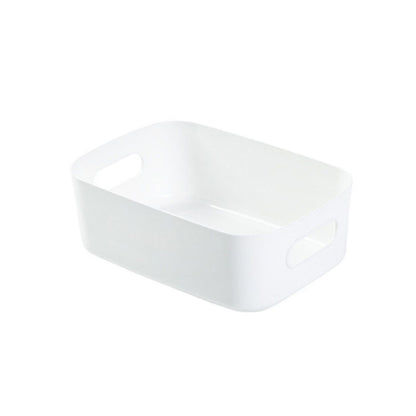 Desktop Storage Basket PP Cosmetic Storages Box Desktops Sundries Organizer with Handle for HouseholdSmall V1294-YM0523-3117220001911