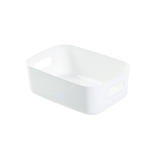 Desktop Storage Basket PP Cosmetic Storages Box Desktops Sundries Organizer with Handle for HouseholdSmall V1294-YM0523-3117220001911