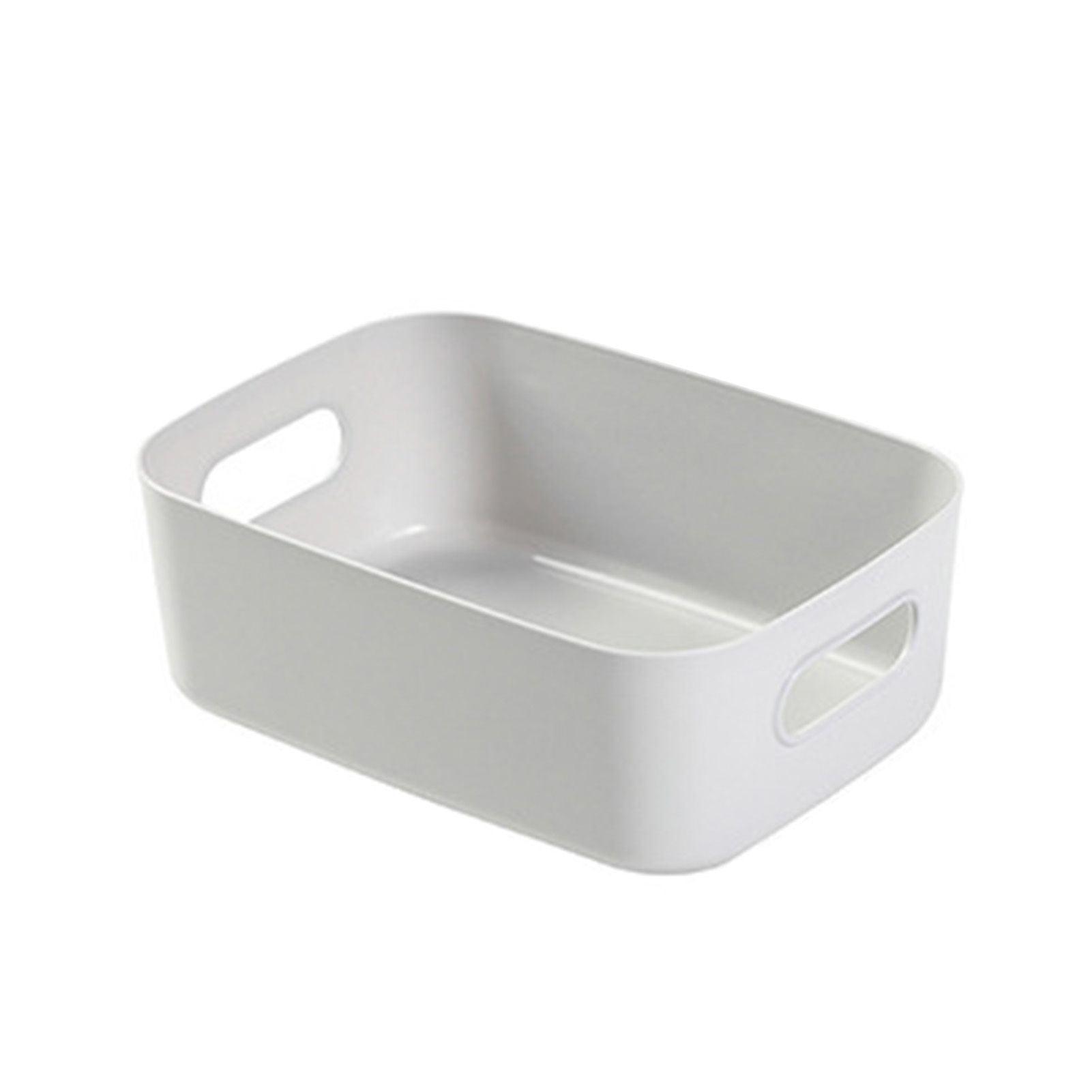 Desktop Storage Basket PP Cosmetic Storages Box Desktops Sundries Organizer with Handle for HouseholdSmall V1294-YM0523-3117220001912