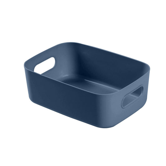 Desktop Storage Basket PP Cosmetic Storages Box Desktops Sundries Organizer with Handle for HouseholdSmall V1294-YM0523-3117220001914