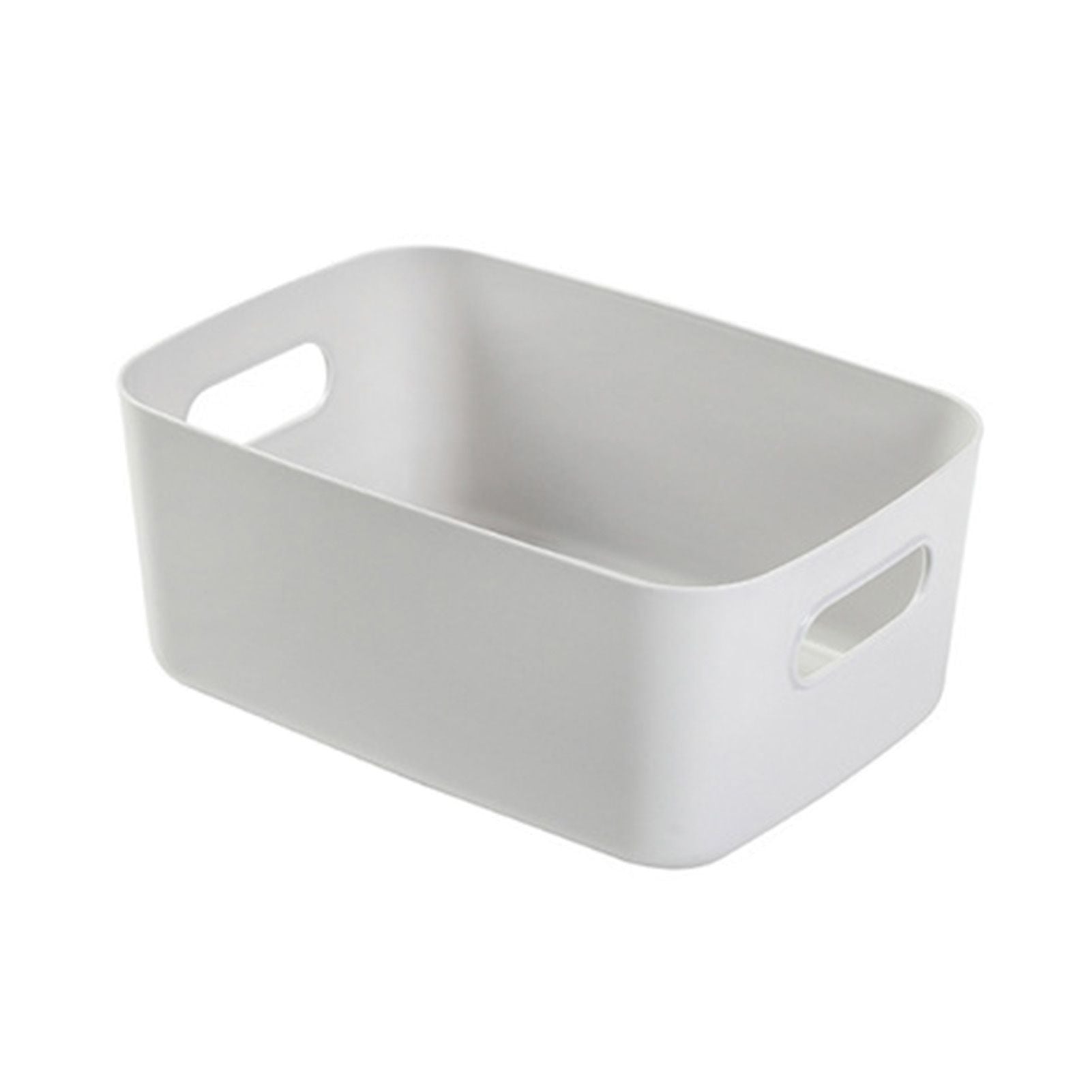 Desktop Storage Basket PP Cosmetic Storages Box Desktops Sundries Organizer with Handle for HouseholdMedium V1294-YM0523-3117220001915
