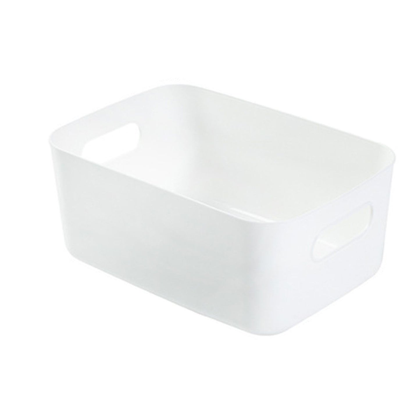 Desktop Storage Basket PP Cosmetic Storages Box Desktops Sundries Organizer with Handle for HouseholdMedium V1294-YM0523-3117220001918